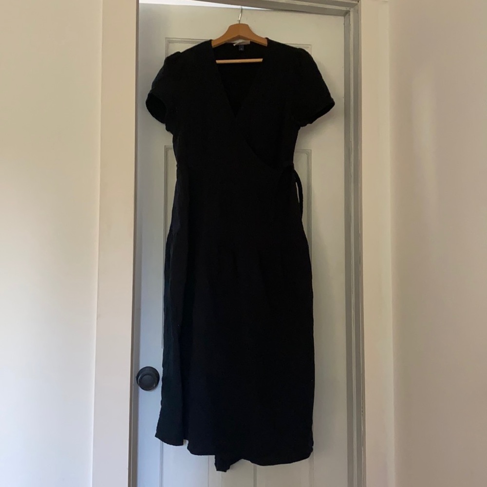 True wrap maxi dress